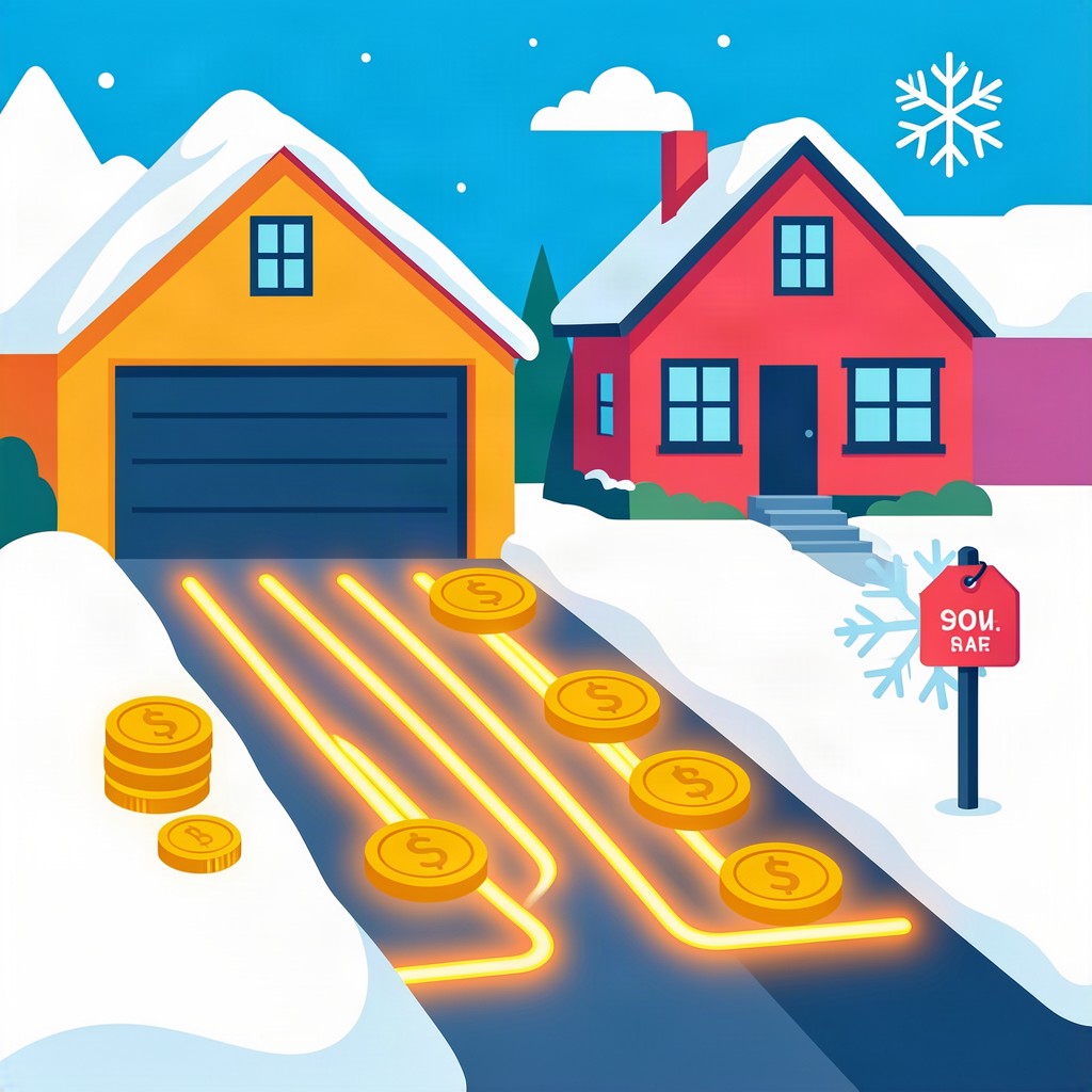 Heated Driveway Cost in Sioux Falls